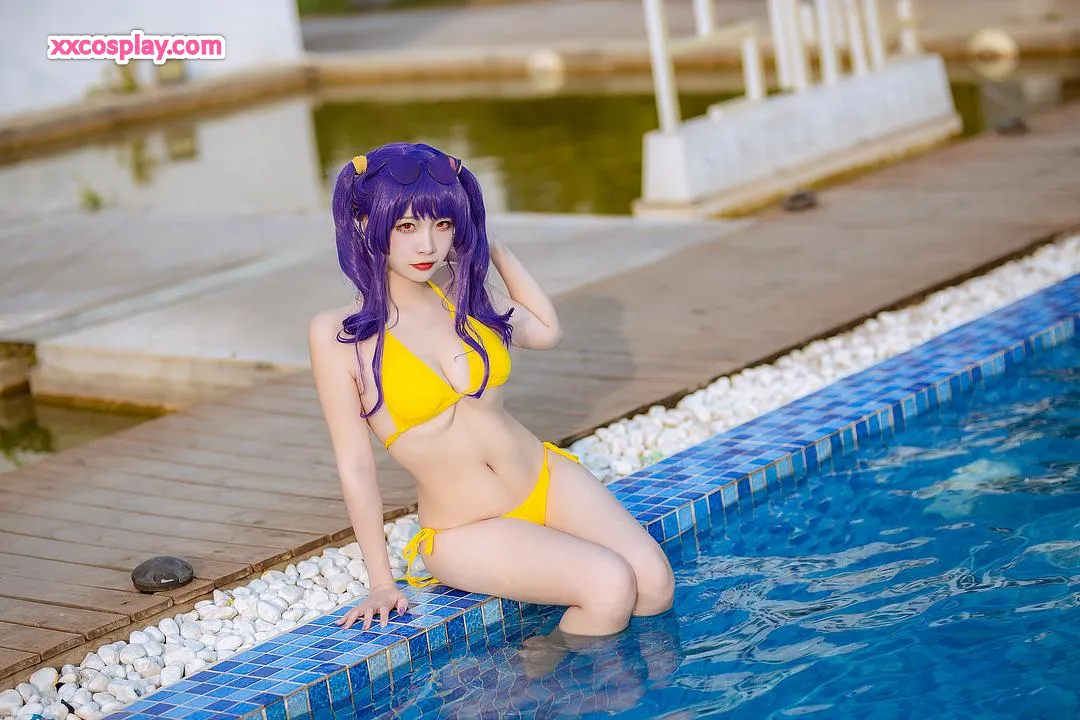 Nisa as Pola in Swimsuit - Azur Lane